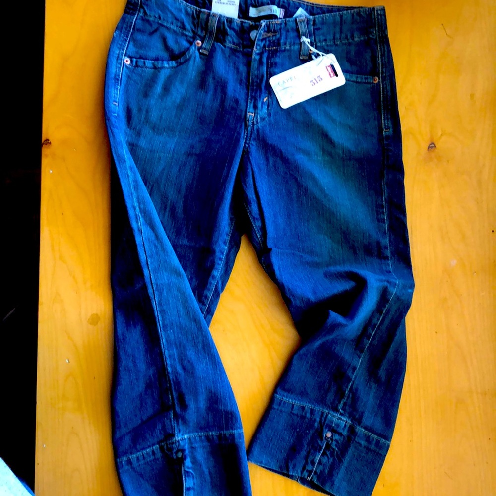 Misses Levi 515 Capri Jean new with tags